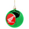 Στολίδι Χριστουγεννιάτικη μπάλα δένδρου Πράσινη 8cm