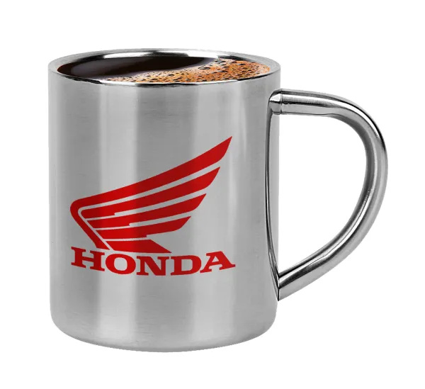 Honda — Double-wall metal cup for espresso (220ml)