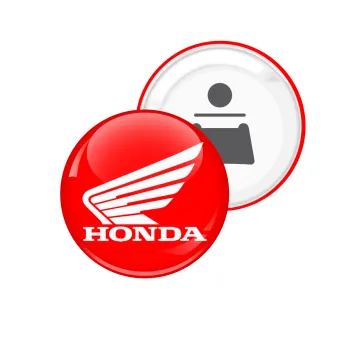 Honda, Μαγνητάκι και ανοιχτήρι μπύρας στρογγυλό διάστασης 5,9cm