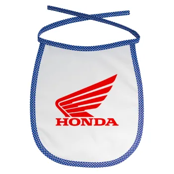 Honda, Σαλιάρα μωρού αλέκιαστη με κορδόνι Μπλε