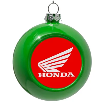 Honda, Green Christmas tree ornament bauble 8cm