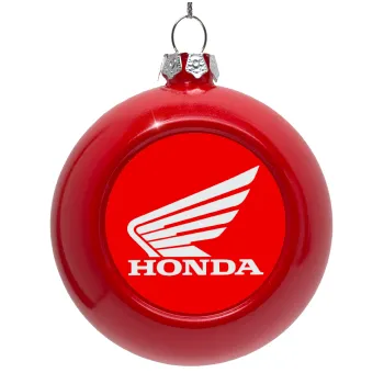 Honda, Red Christmas tree ornament bauble 8cm