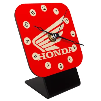 Honda, Επιτραπέζιο ρολόι σε φυσικό ξύλο (10cm)
