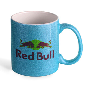 Redbull, Κούπα Σιέλ Glitter που γυαλίζει, κεραμική, 330ml