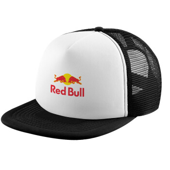 Redbull, Καπέλο Soft Trucker με Δίχτυ Black/White 
