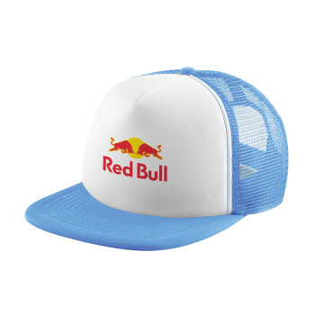 Redbull, Καπέλο Soft Trucker με Δίχτυ Γαλάζιο/Λευκό