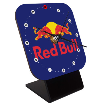 Redbull, Επιτραπέζιο ρολόι ξύλινο με δείκτες (10cm)