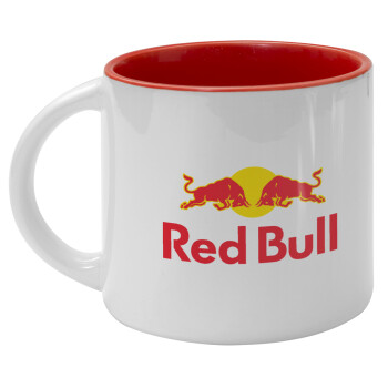 Redbull, Κούπα κεραμική 400ml Λευκή/Κόκκινη