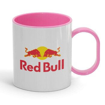 Redbull, Κούπα (πλαστική) (BPA-FREE) Polymer Ροζ για παιδιά, 330ml