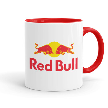 Redbull, Mug colored red, ceramic, 330ml