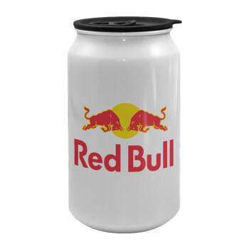 Redbull, Κούπα ταξιδιού μεταλλική με καπάκι (tin-can) 500ml