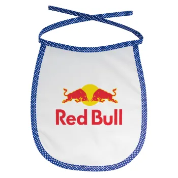 Redbull, Σαλιάρα μωρού αλέκιαστη με κορδόνι Μπλε