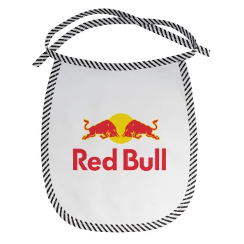 Redbull, Σαλιάρα μωρού αλέκιαστη με κορδόνι Μαύρη