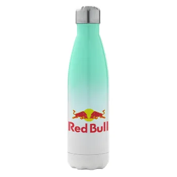 Redbull, Metal mug thermos Green/White (Stainless steel), double wall, 500ml