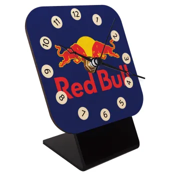 Redbull, Επιτραπέζιο ρολόι σε φυσικό ξύλο (10cm)