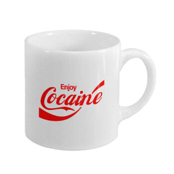 Enjoy Cocaine, Κουπάκι κεραμικό, για espresso 150ml