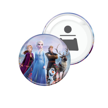 Frozen, Μαγνητάκι και ανοιχτήρι μπύρας στρογγυλό διάστασης 5,9cm