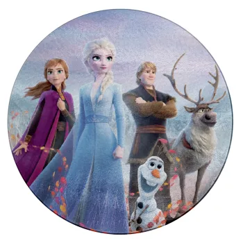 Frozen, Επιφάνεια κοπής γυάλινη στρογγυλή (30cm)