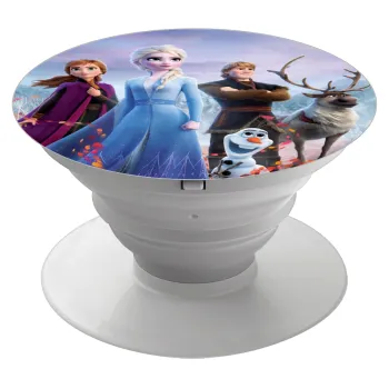 Frozen, Phone Holders Stand  Λευκό Βάση Στήριξης Κινητού στο Χέρι