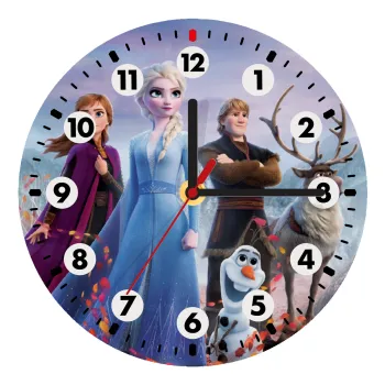 Frozen, Wooden wall clock (20cm)