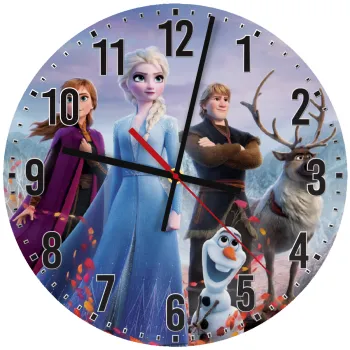 Frozen, Ρολόι τοίχου ξύλινο (30cm)