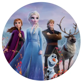 Frozen, Mousepad Στρογγυλό 20cm