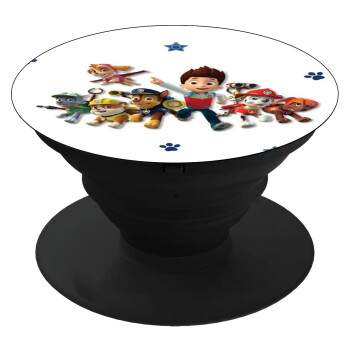 paw patrol, Phone Holders Stand  Black Hand-held Mobile Phone Holder