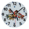 Ρολόι τοίχου γυάλινο (20cm)