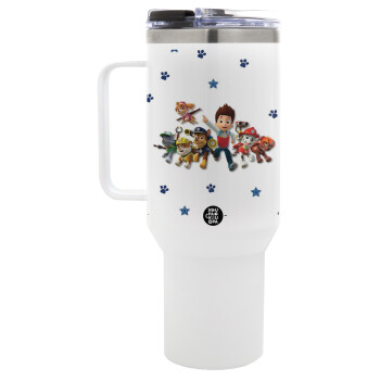 paw patrol, Mega Stainless steel Tumbler with lid, double wall 1,2L