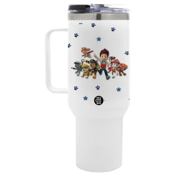 paw patrol, Mega Stainless steel Tumbler with lid, double wall 1,2L