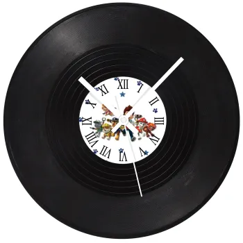 paw patrol, Ρολόι τοίχου Βινύλιο (30cm)