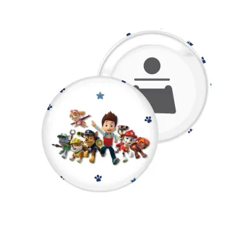 paw patrol, Μαγνητάκι και ανοιχτήρι μπύρας στρογγυλό διάστασης 5,9cm