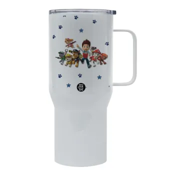 paw patrol, Mega Stainless steel Tumbler with lid, double wall 750L