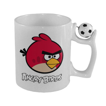 Angry birds Terence, Κούπα με μπάλα ποδασφαίρου , 330ml