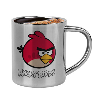 Angry birds Terence, Κουπάκι μεταλλικό διπλού τοιχώματος για espresso (220ml)