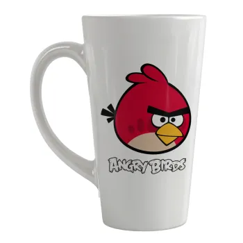 Angry birds Terence, Κούπα κωνική Latte Μεγάλη, κεραμική, 450ml
