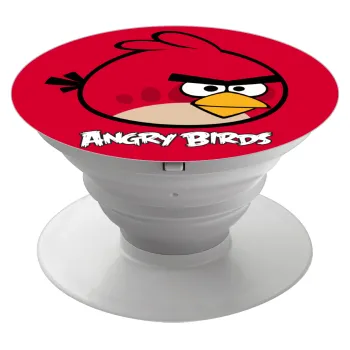 Angry birds Terence, Phone Holders Stand  Λευκό Βάση Στήριξης Κινητού στο Χέρι