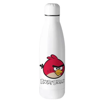 Angry birds Terence, Μεταλλικό παγούρι θερμός (Stainless steel), 500ml