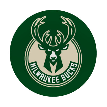 Milwaukee bucks, Mousepad Round 20cm