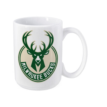 Milwaukee bucks, Κούπα Mega, κεραμική, 450ml