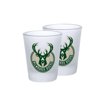 Milwaukee bucks, Σφηνοπότηρα γυάλινα 45ml του πάγου (2 τεμάχια)