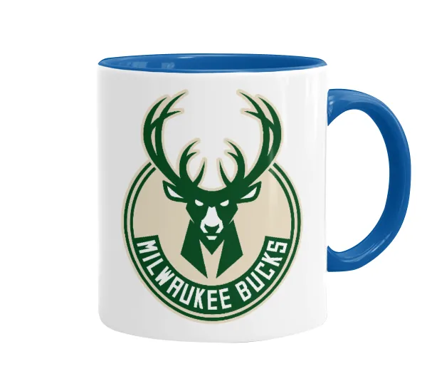 Milwaukee bucks — Mug colored blue, ceramic, 330ml