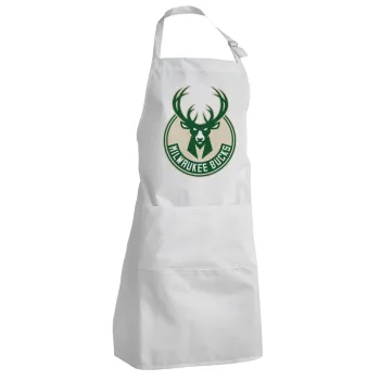 Milwaukee bucks, Ποδιά Σεφ Ολόσωμη Ενήλικων (με ρυθμιστικά και 2 τσέπες)