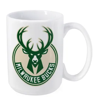 Milwaukee bucks, Κούπα Mega, κεραμική, 450ml