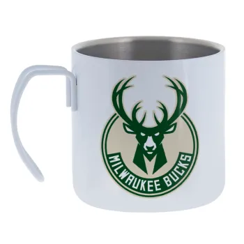 Milwaukee bucks — Κούπα Ανοξείδωτη διπλού τοιχώματος 400ml