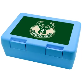 Milwaukee bucks, Παιδικό δοχείο κολατσιού ΓΑΛΑΖΙΟ 185x128x65mm (BPA free πλαστικό)