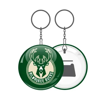 Milwaukee bucks, Μπρελόκ μεταλλικό 5cm με ανοιχτήρι