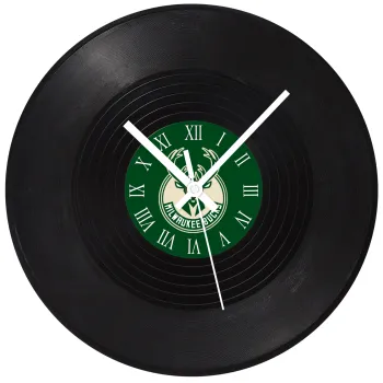 Milwaukee bucks, Ρολόι τοίχου Βινύλιο (30cm)