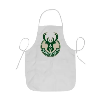 Milwaukee bucks, Ποδιά Σεφ ολόσωμη κοντή  Παιδική (44x62cm)