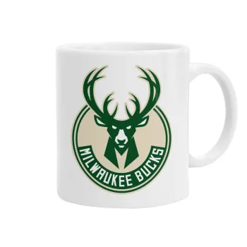 Milwaukee bucks, Ceramic coffee mug, 330ml